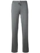 Eleventy - Slouch Trousers - Women - Silk - S, Grey, Silk