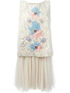 Antonio Marras Embellished Pleated Dress
