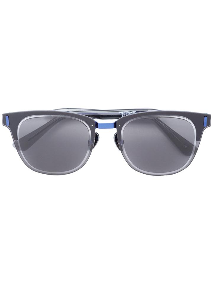 Westward Leaning Mirrorcake 05 Sunglasses - Black