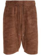 Loveless Jacquard Shorts - Brown