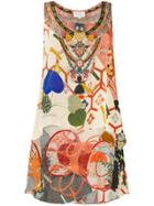Camilla Embellished Vest Top - Neutrals