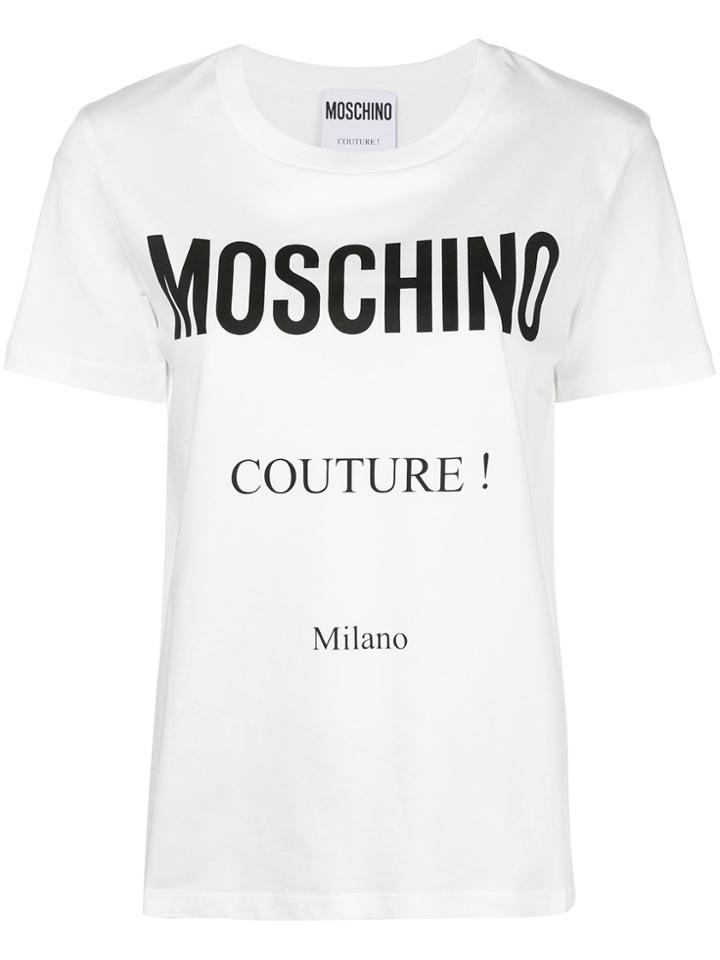 Moschino Couture! Logo T-shirt - White