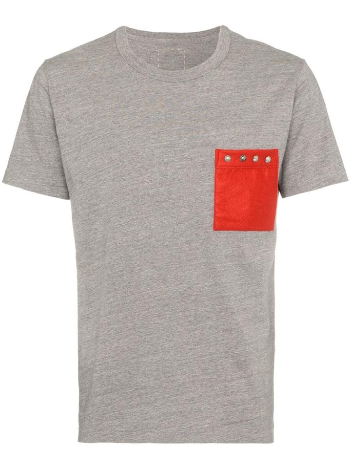 Visvim Pocket Detail T-shirt - Grey