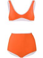 Perfect Moment High-waisted Bikini - Orange