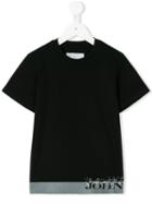 John Galliano Kids - Logo Print T-shirt - Kids - Cotton - 6 Yrs, Black