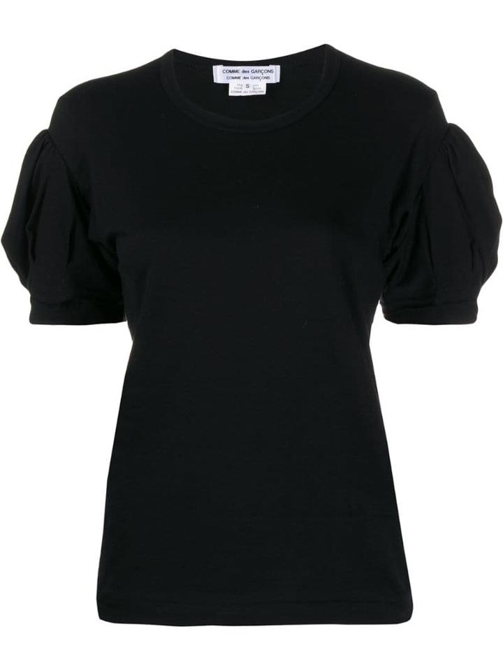 Comme Des Garçons Comme Des Garçons Puff Sleeve T-shirt - Black