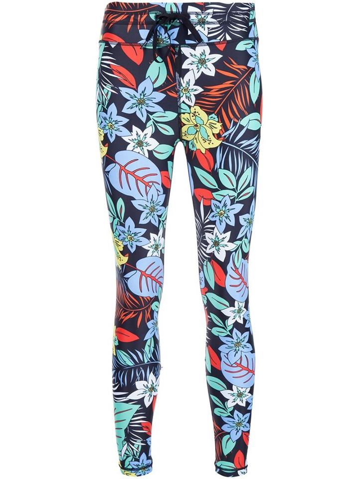 The Upside 'aloha' Leggings, Women's, Size: Xxs, Polyamide