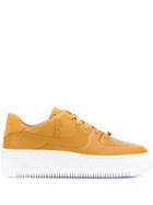 Nike Perforated Style Sneakers - Brown