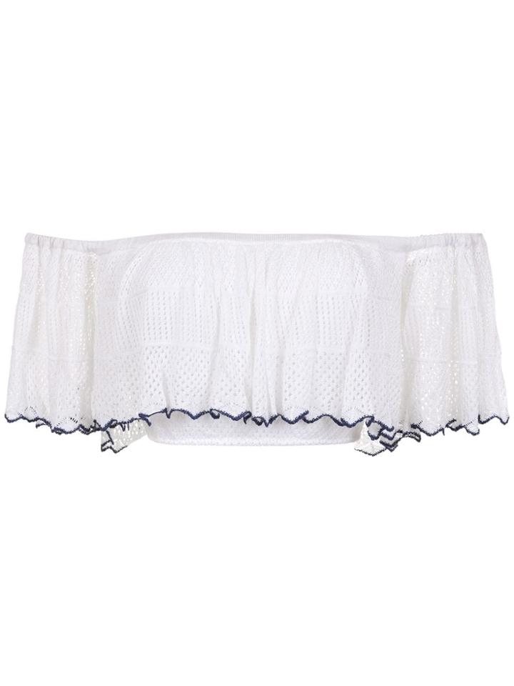 Cecilia Prado Zara Cropped Top - White