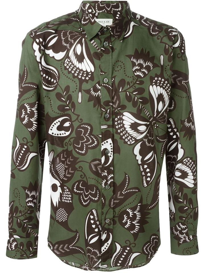 Paul & Joe Trublion Shirt, Men's, Size: Xl, Green, Cotton
