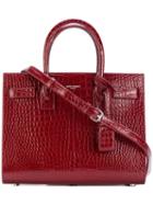 Saint Laurent - Sac De Jour Tote - Women - Calf Leather - One Size, Red, Calf Leather
