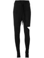 Lost & Found Ria Dunn Sliced Pants, Women's, Size: Small, Black, Cotton/cashmere