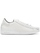 Mulberry Fringed Low Top Sneakers - White