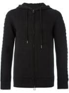 Helmut Lang Lace Sleeve Zip Hoodie