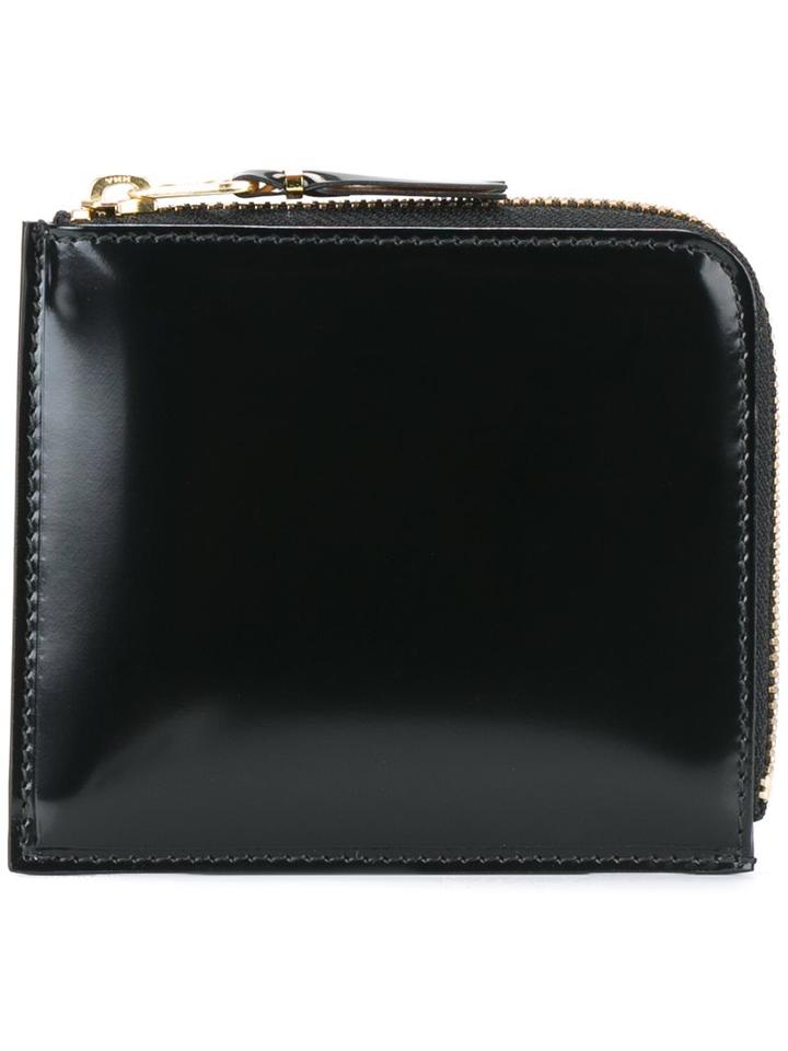 Comme Des Garçons Wallet Varnished Zip Purse
