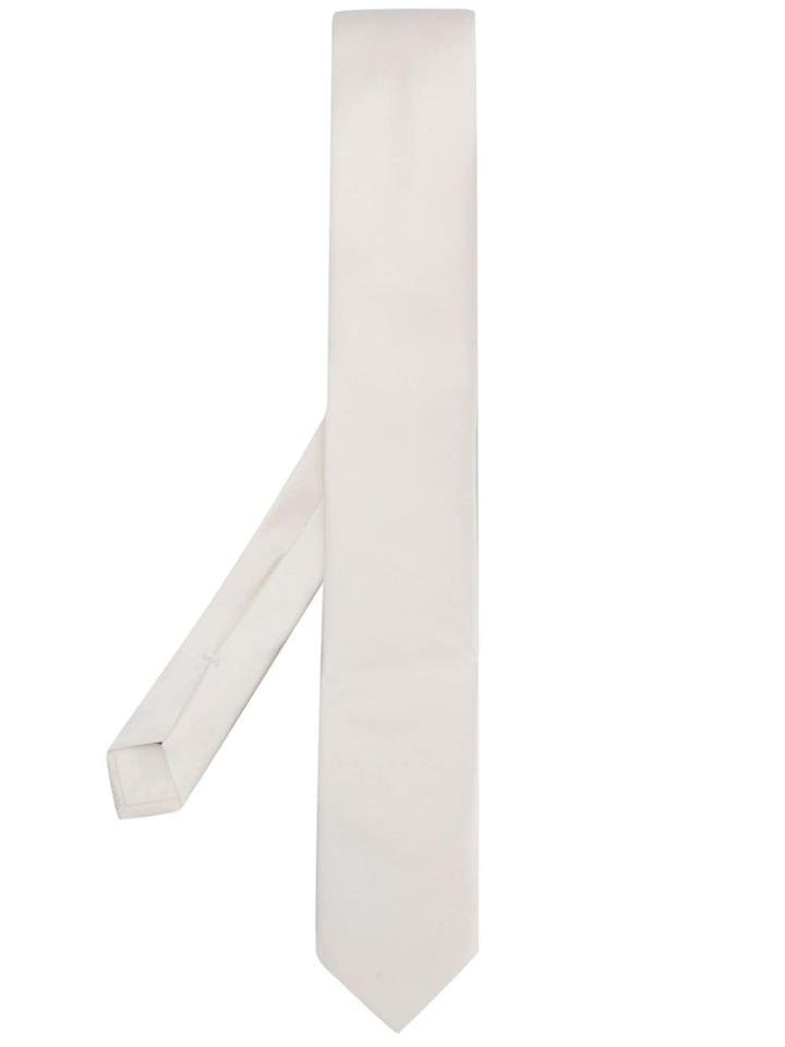 Dolce & Gabbana Narrow Tie - White
