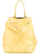 Furla - Vittoria Tote - Women - Leather - One Size, Women's, Yellow/orange, Leather