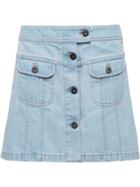 Prada Denim Miniskirt - Blue