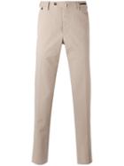 Pt01 Straight-leg Trousers, Men's, Size: 50, Nude/neutrals, Cotton/spandex/elastane