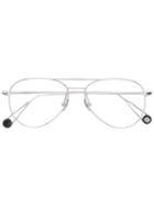 Ahlem Pantheon Clip-on Glasses - Silver