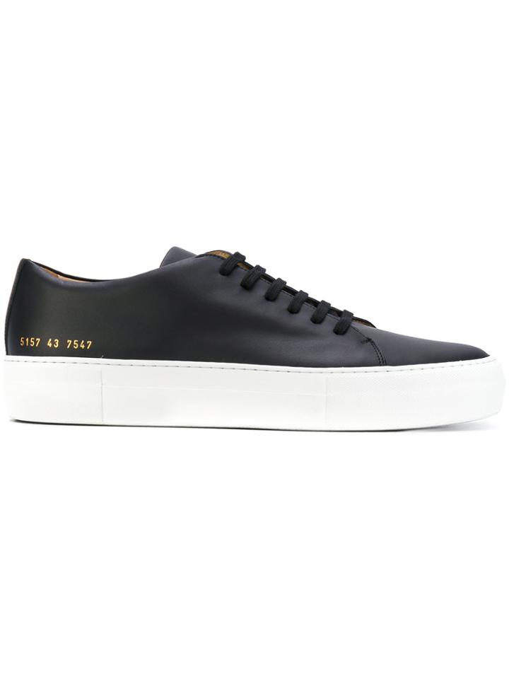 Common Projects Tournament Low Top Sneakers - Black