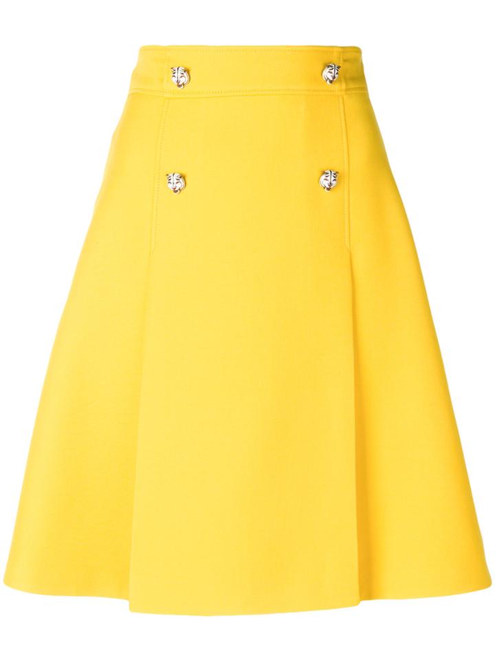 Gucci A-line Skirt - Yellow & Orange