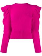 Antonino Valenti Puff Sleeve Jumper - Pink