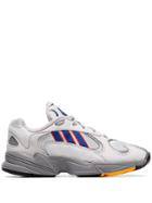 Adidas Grey Yung-1 Suede Low-top Sneakers