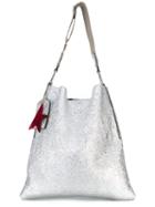 Golden Goose Deluxe Brand The Carry Over Hobo Bag, Women's, Grey, Leather