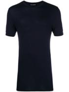 Neil Barrett Classic Plain T-shirt - Blue