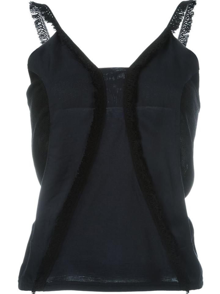 Sakayori. Fringe Detail Top
