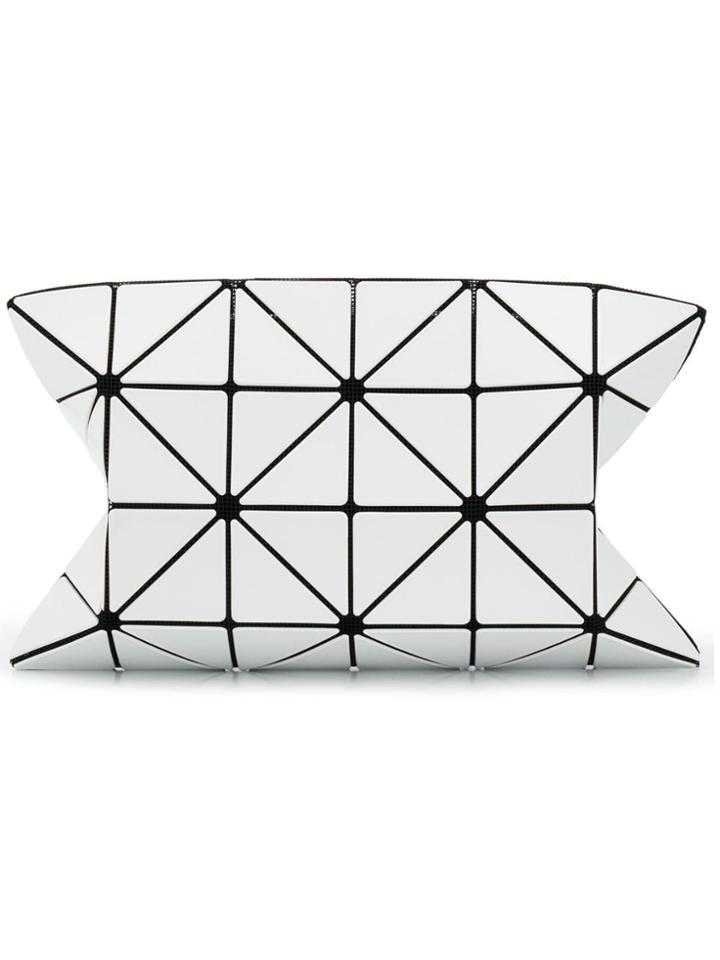 Bao Bao Issey Miyake Lucent Clutch Bag - White