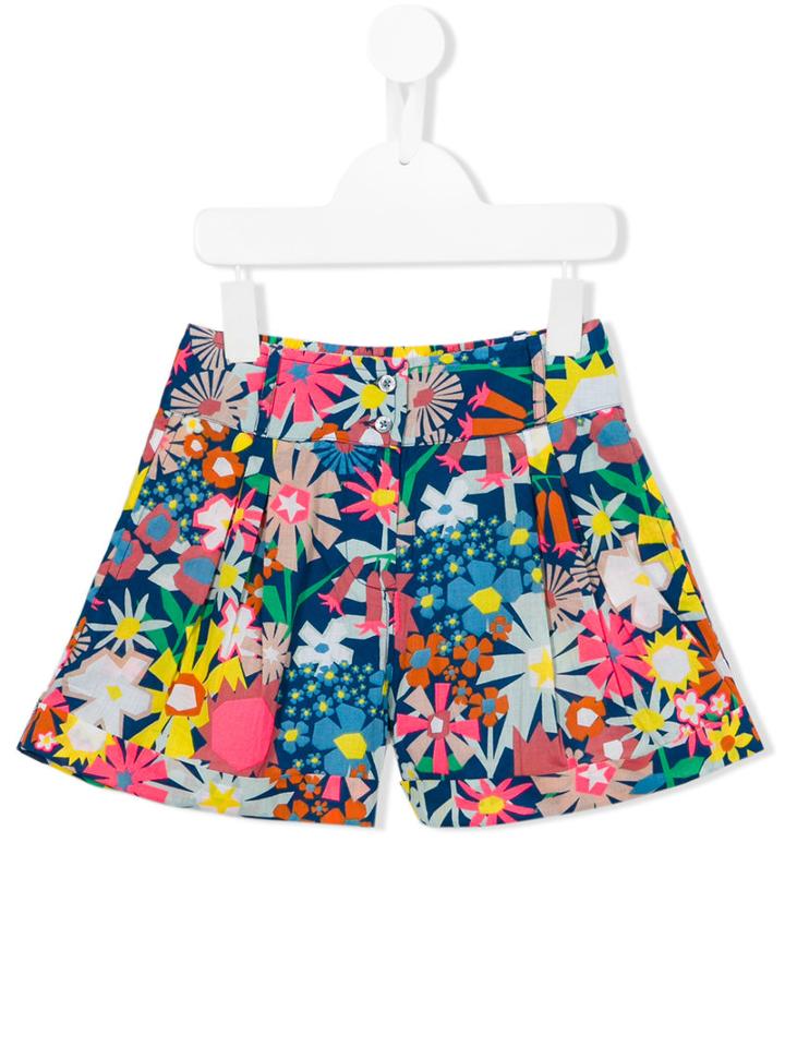 Stella Mccartney Kids Floral Print Shorts, Girl's, Size: 6 Yrs