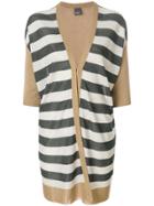 Lorena Antoniazzi Striped Body Cardigan - Multicolour