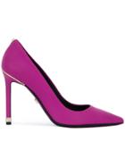 Versace Classic Pointed Pumps - Pink & Purple