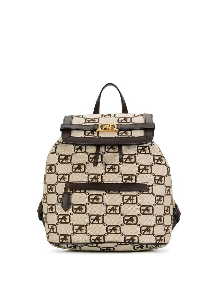 Alberta Ferretti Small Backpack - Neutrals