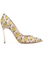 Casadei Beedrill Blade Pumps - Pink & Purple