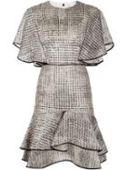 Jason Wu Ruffled Hem Shortsleeved Dress