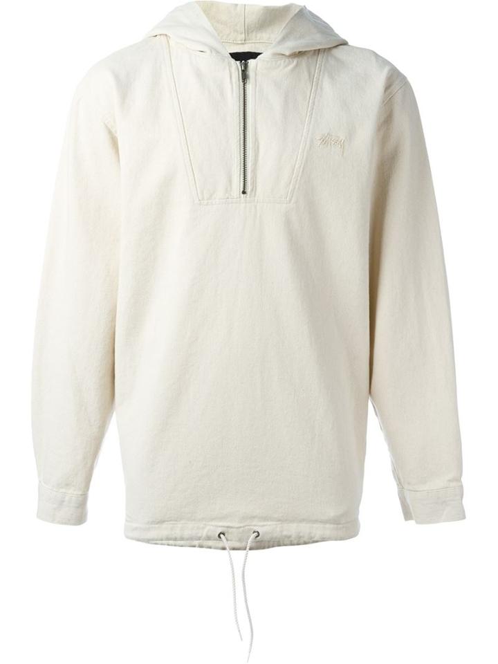 Stussy Collar Zip Hoodie