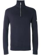 Perfect Moment Front Zipped Jumper - Blue