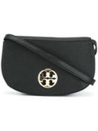 Tory Burch Flap Closure Crossbody Bag, Women's, Black, Leather