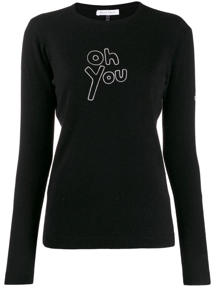 Bella Freud Oh You Sweater - Black