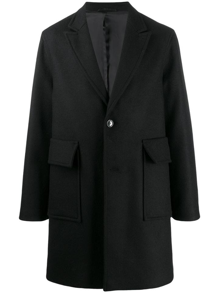 Officine Generale Mot Coat - Black