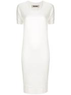 Uma Wang Short-sleeve Midi Dress - White