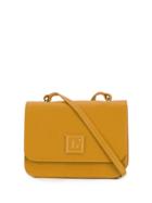 L'autre Chose Mini Saffiano Crossbody Bag - Yellow