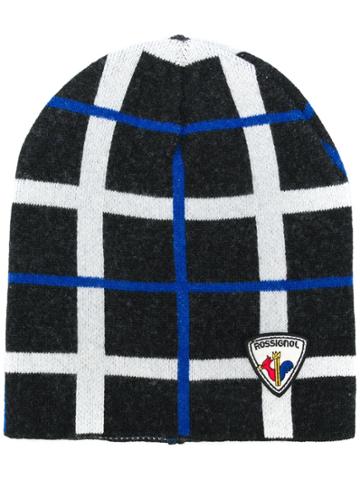 Rossignol Jc De Castelbajac Plaid Beanie - Black