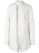 Lost & Found Ria Dunn Asymmetric Button-down Shirt - White