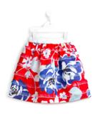 Simonetta Floral Print Skirt, Girl's, Size: 10 Yrs, White