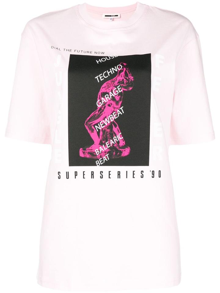 Mcq Alexander Mcqueen Superseries T-shirt - Pink & Purple