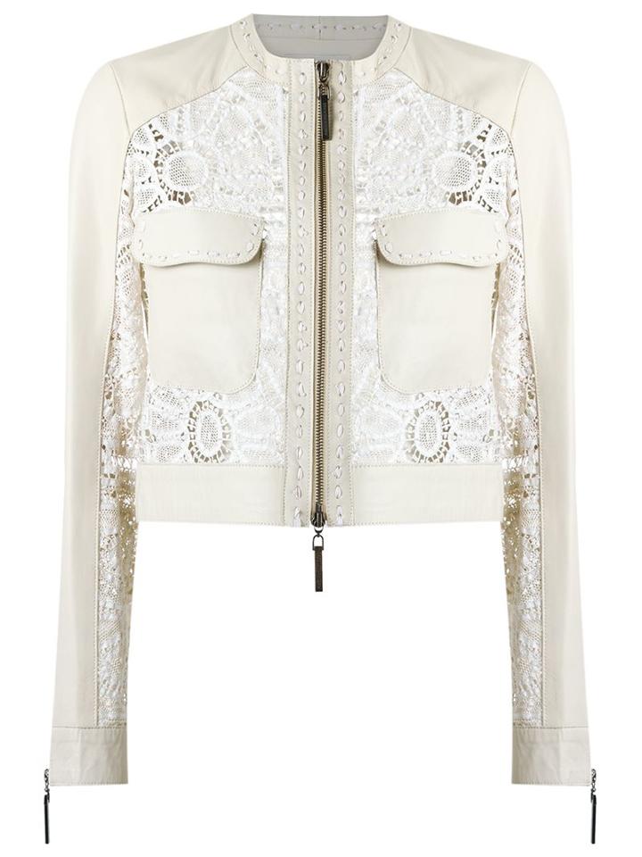 Martha Medeiros - Leather Jacket - Women - Leather - 44, Nude/neutrals, Leather